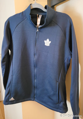 Adidas Toronto Maple Leafs Women's Jacket Dark Blue - New