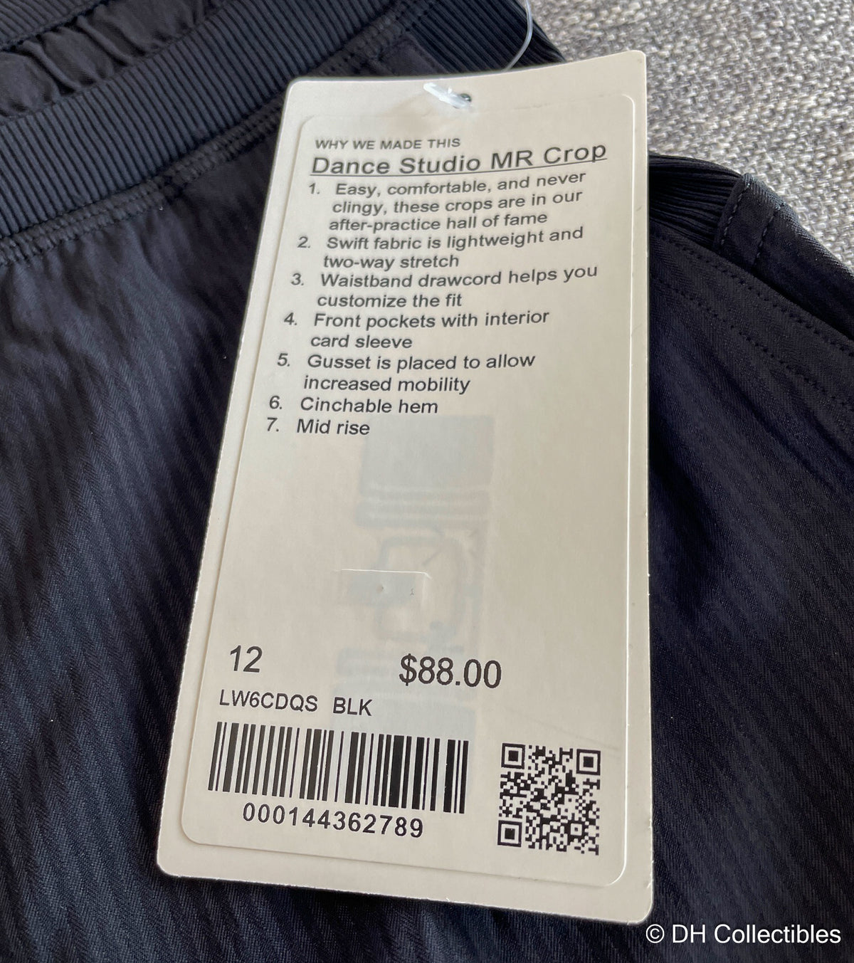 Lululemon Dance Studio Mid-Rise Cropped Pant Size 12 - New