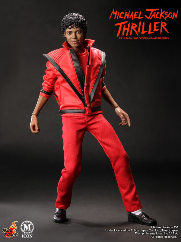 2009 Hot Toys Michael Jackson Thriller Action Figure