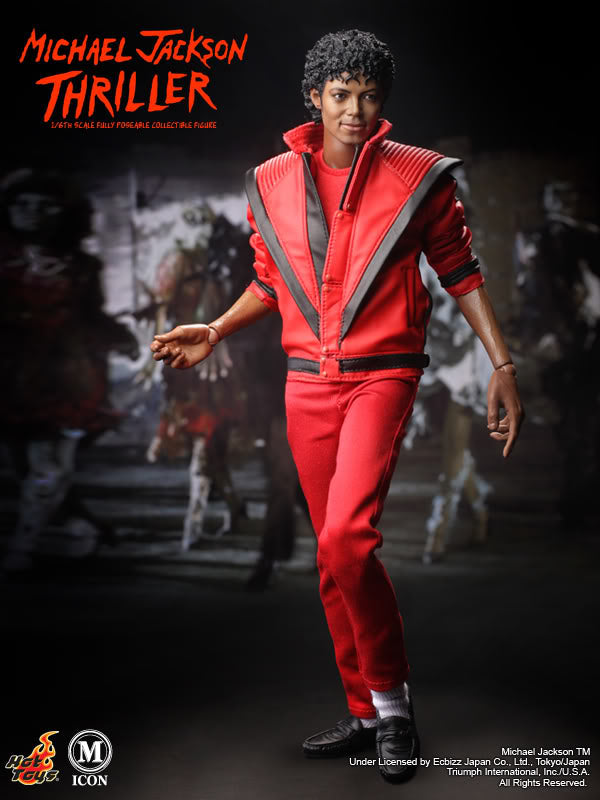 2009 Hot Toys Michael Jackson Thriller Action Figure