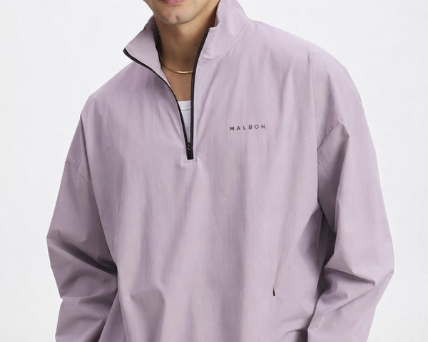 Malbon Performance Quarter Zip Shell Pullover XXL