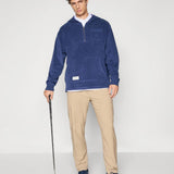 Malbon Castello French Terry Quarter Zip Hoodie - XXL