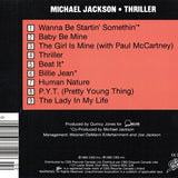 Michael Jackson - Thriller (1982) CD 