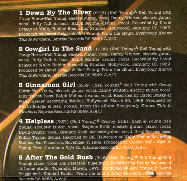 Neil Young - Greatest Hits (2004) CD 