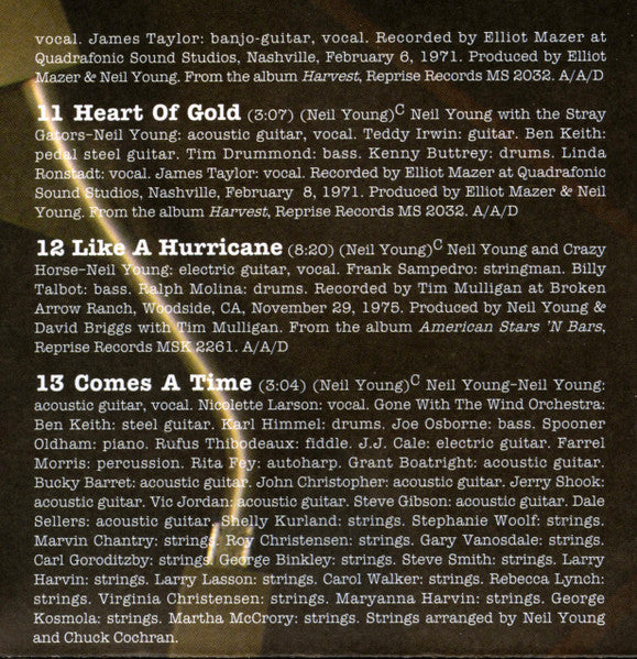 Neil Young - Greatest Hits (2004) CD 