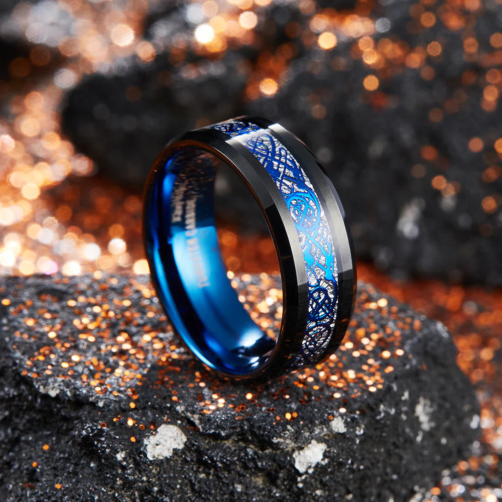 King Will DRAGON™ 8mm Tungsten Ring - New