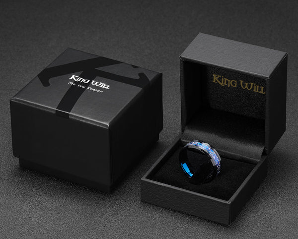 King Will DRAGON™ 8mm Tungsten Ring - New