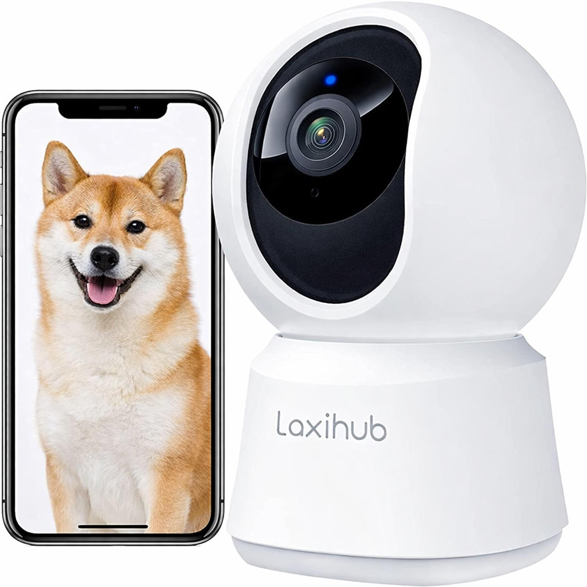 Laxihub P2T 3MP Indoor Wi-Fi Security Camera