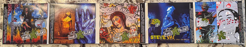 Steve Vai – Naked Tracks - Backing Music 5 CD Set