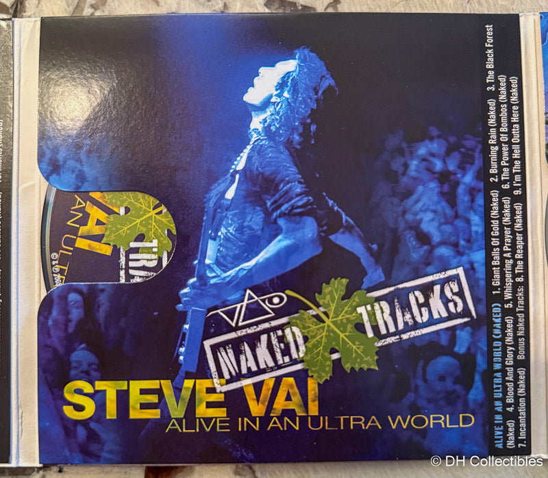 Steve Vai – Naked Tracks - Backing Music 5 CD Set – DH Collectibles