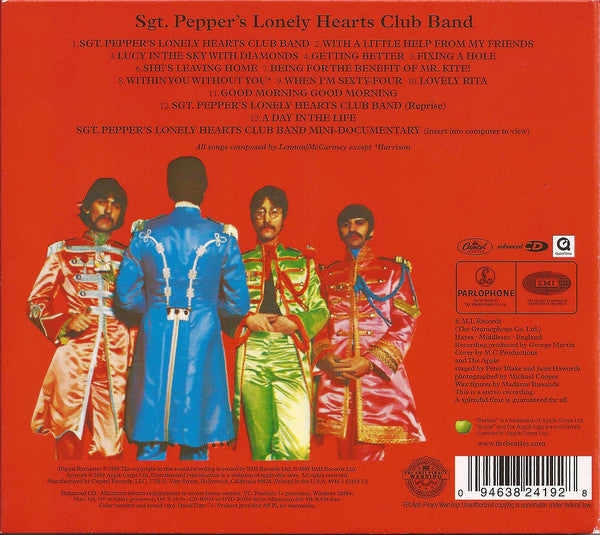 Sgt. Pepper's Lonely Hearts Club Band 9枚 The Beatles^George Harrison^Ringo Starr^Paul McCartney^John Lennon
