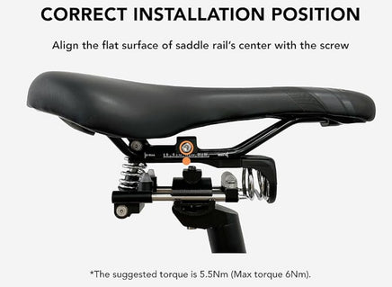 LI YI DA Bicycle Air Seat 35 Full-Floating Saddle Suspension