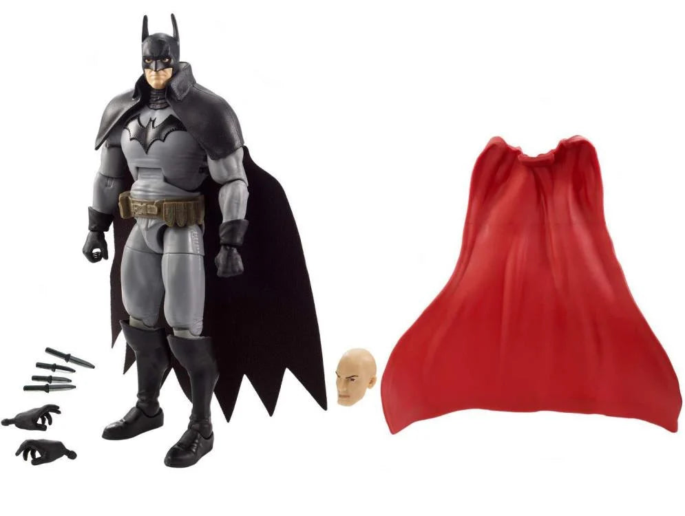 2018 Mattel DC Multiverse Batman Action Figure + Lex Luthor BAF Head&nbsp;(New)