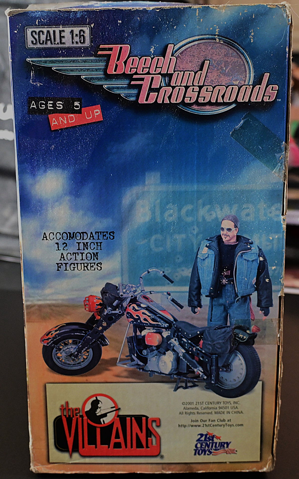 2001 The Villains Beech and Crossroads Action Figure Set