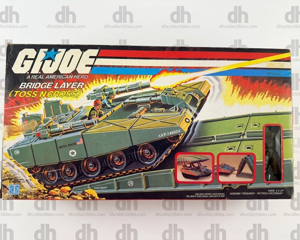 1984 Hasbro G.I. Joe Bridge Layer ( Toss 'n' Cross )