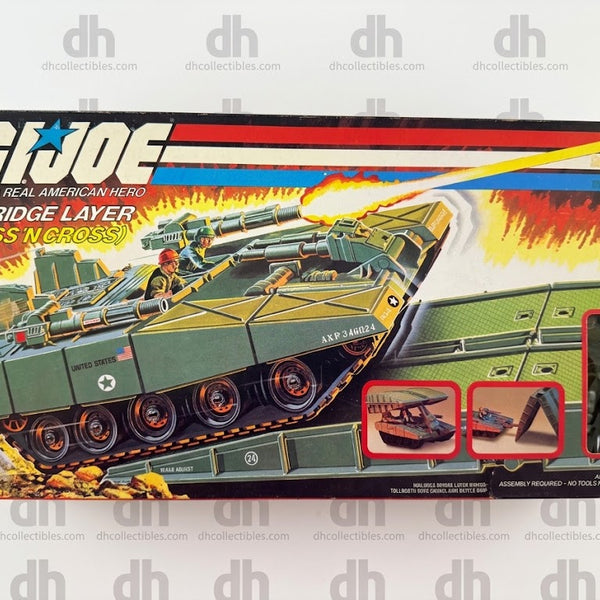 1984 Hasbro G.I. Joe Bridge Layer ( Toss 'n' Cross )