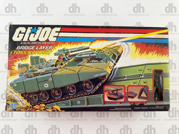 1984 Hasbro G.I. Joe Bridge Layer ( Toss 'n' Cross )