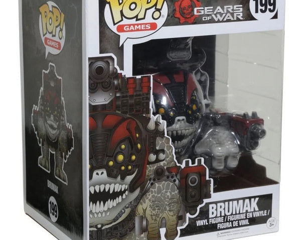 Gears of War Funko POP #199 Brumak Vinyl 6" Jumbo Figure