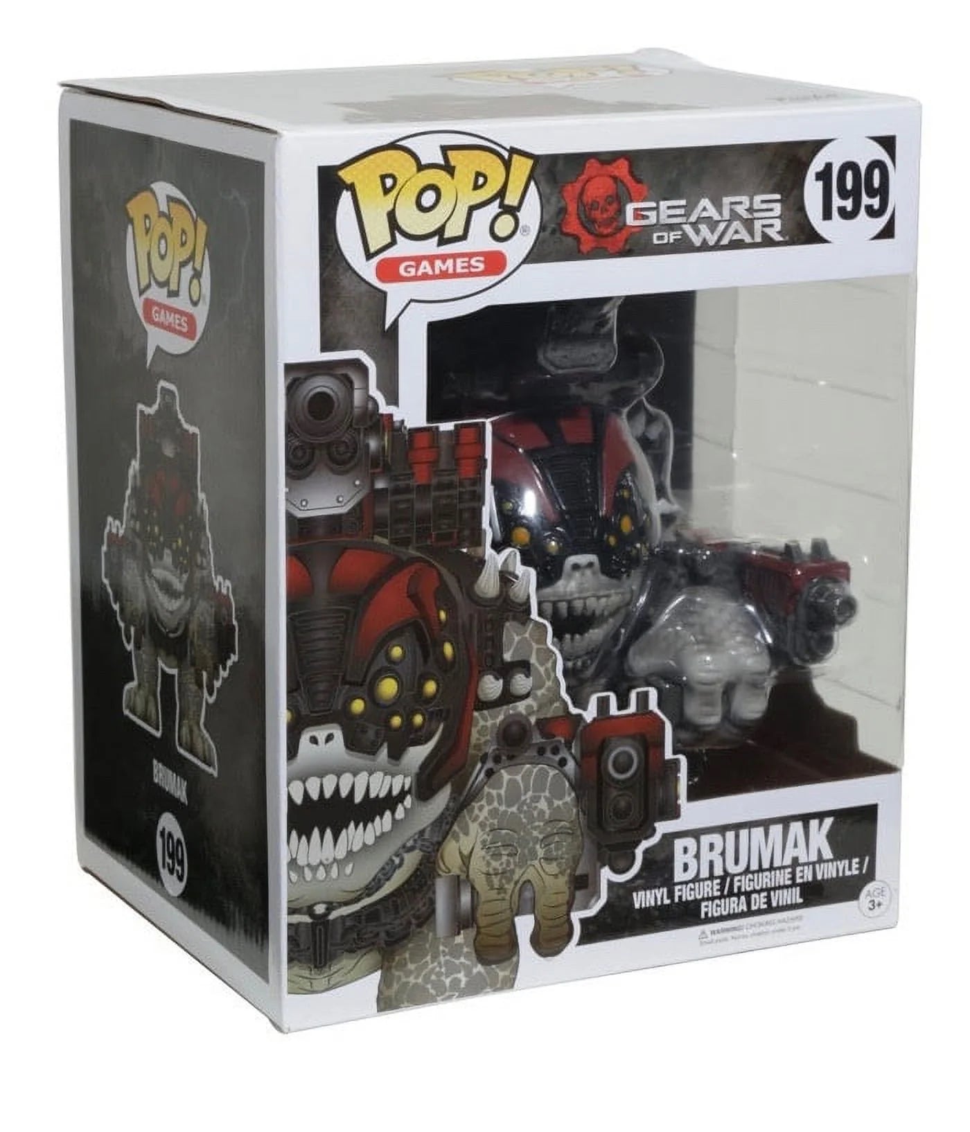 Gears of War Funko POP #199 Brumak Vinyl 6