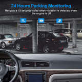 Dash Cam Front with 32G SD Card, 1080P FHD 3'' IPS Screen 170°Wide Angle G-Sensor Parking Monitor Loop Recording Motion Detection (New)