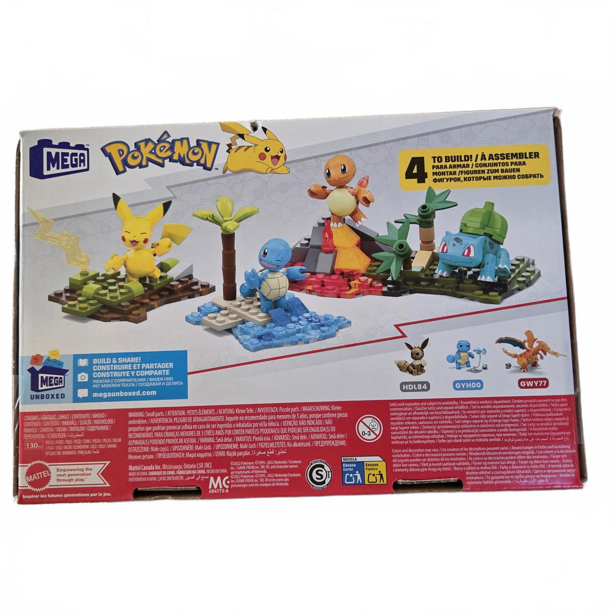 MEGA Pokémon Building Toys Set - New