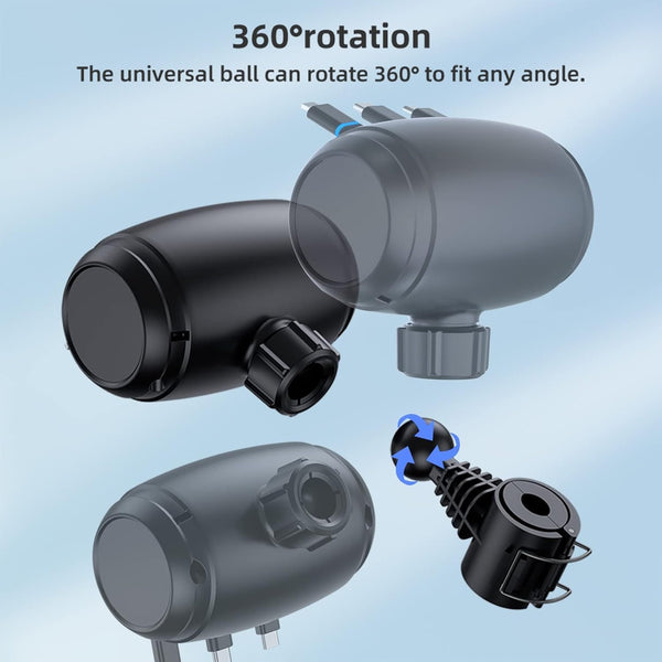 Multi Retractable 3 in 1 Car Charging Adapter for All Phones (New)