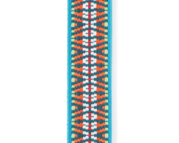 D'Addario Nylon Woven Guitar Strap - Sunset Hootenanny