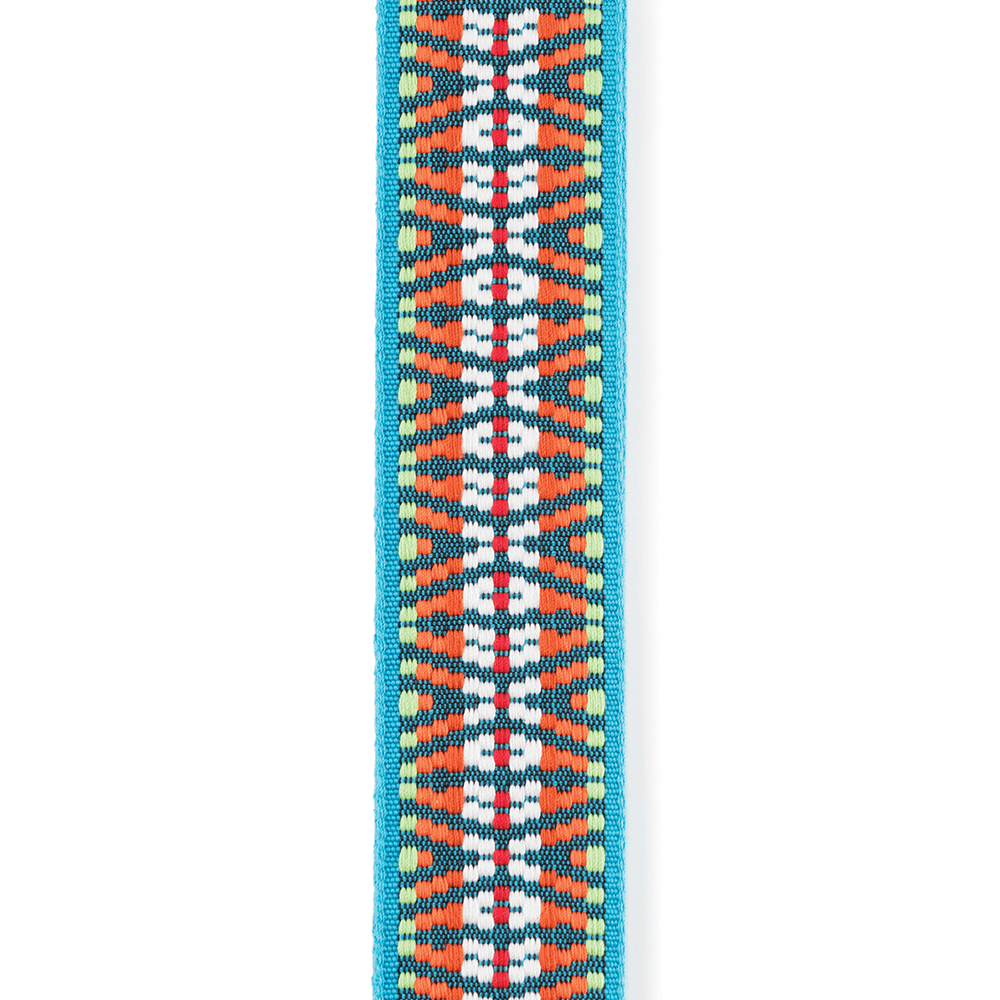 D'Addario Nylon Woven Guitar Strap - Sunset Hootenanny