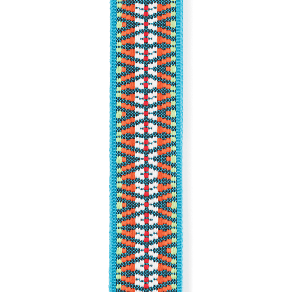 D'Addario Nylon Woven Guitar Strap - Sunset Hootenanny