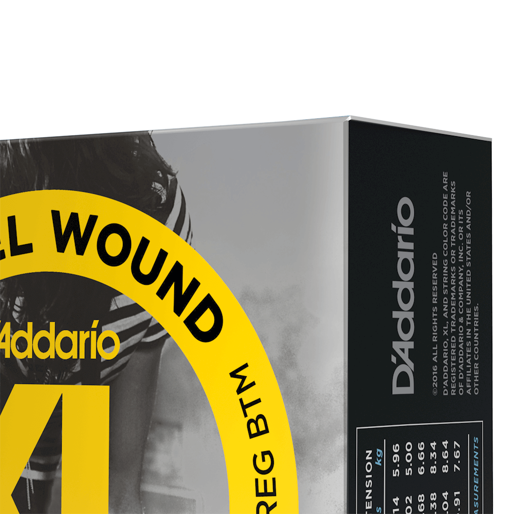 D'Addario EXL125-10PXL Super Light Top/Regular Bottom Electric Guitar Strings - 10 Pack