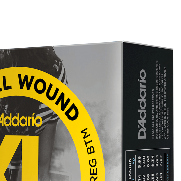 D'Addario EXL125-10PXL Super Light Top/Regular Bottom Electric Guitar Strings - 10 Pack