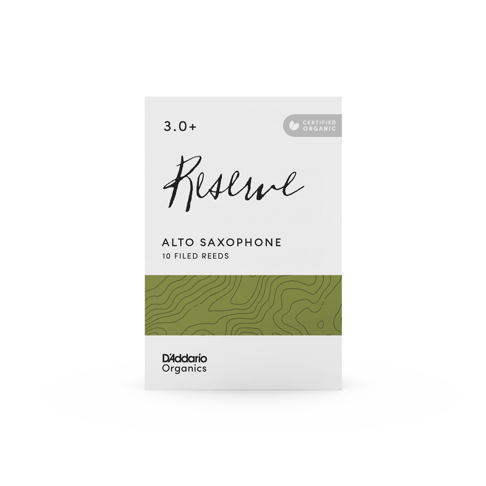 D'Addario Organic Reserve Alto Saxophone Reeds