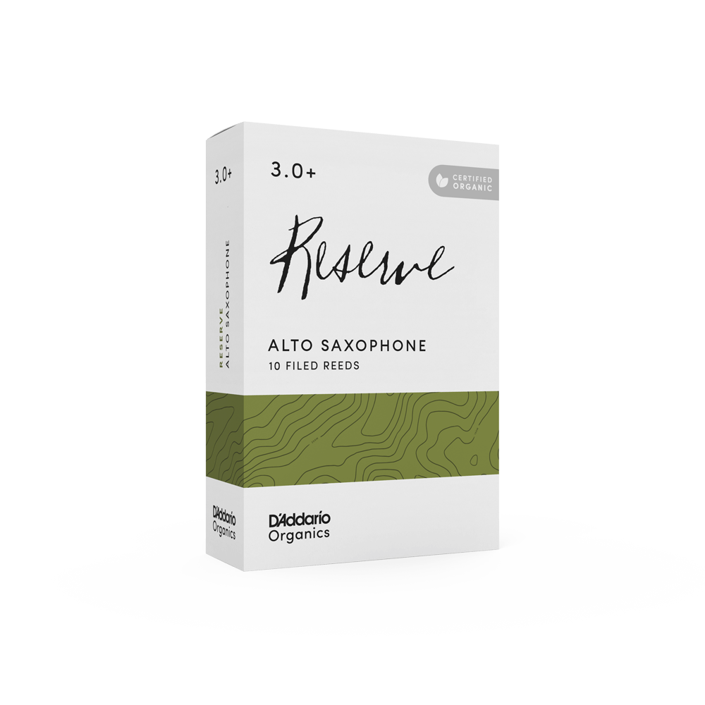 D'Addario Organic Reserve Alto Saxophone Reeds