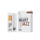 D'Addario Organic Select Jazz Unfiled Soprano Saxophone Reeds - Pack of 10 (Medium)