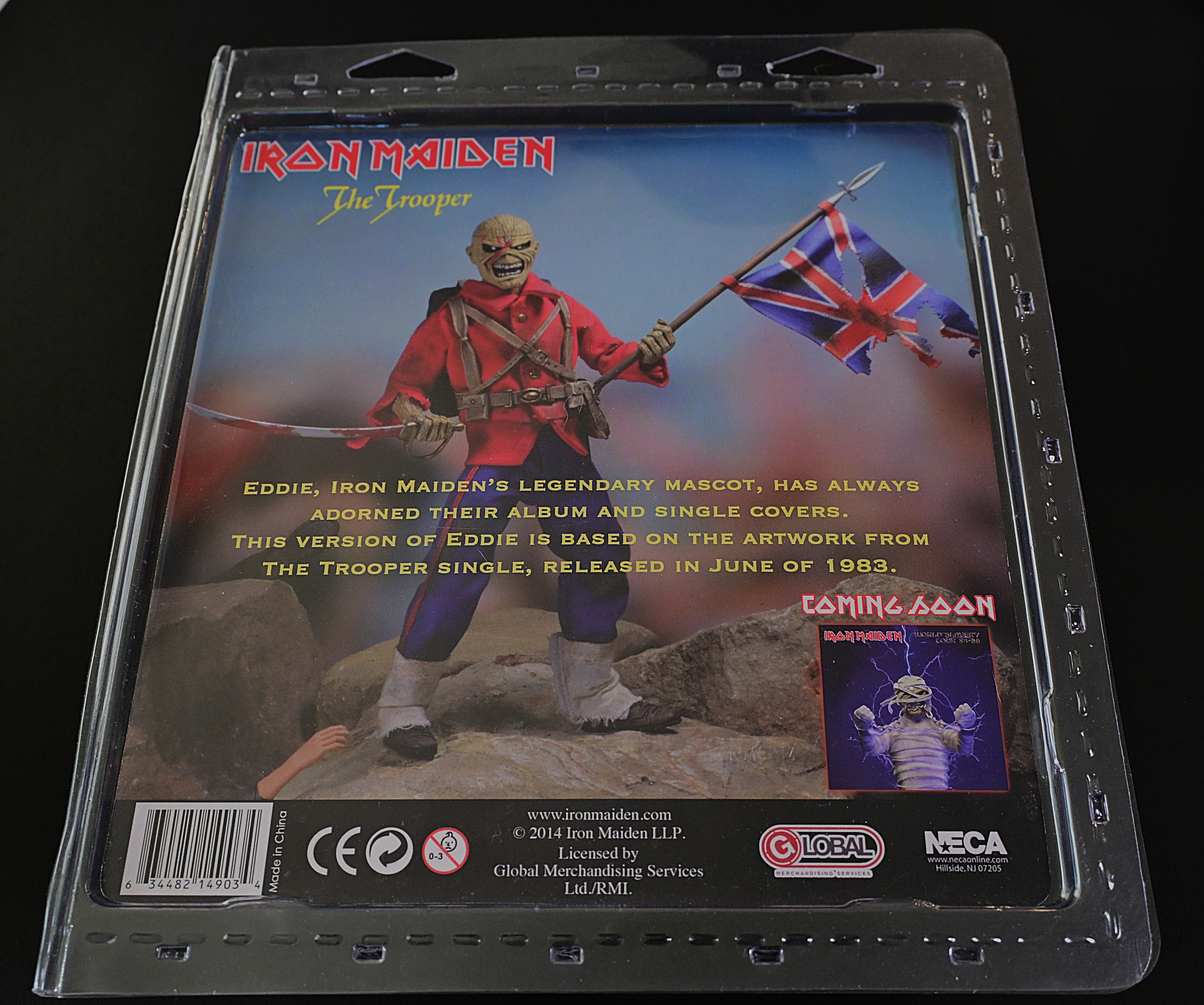 2014 NECA Iron Maiden The Trooper Action Figure | DH Collectibles
