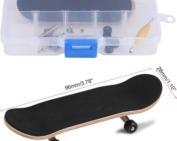 Anti-Slip Fingerboard Professional Mini Maple Wooden Finger Skateboards - New