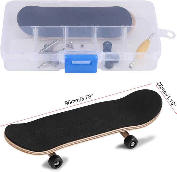 Anti-Slip Fingerboard Professional Mini Maple Wooden Finger Skateboards - New
