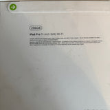 Apple 11-inch iPad Pro Wi-Fi 256GB with standard glass - Space Black - New, Sealed