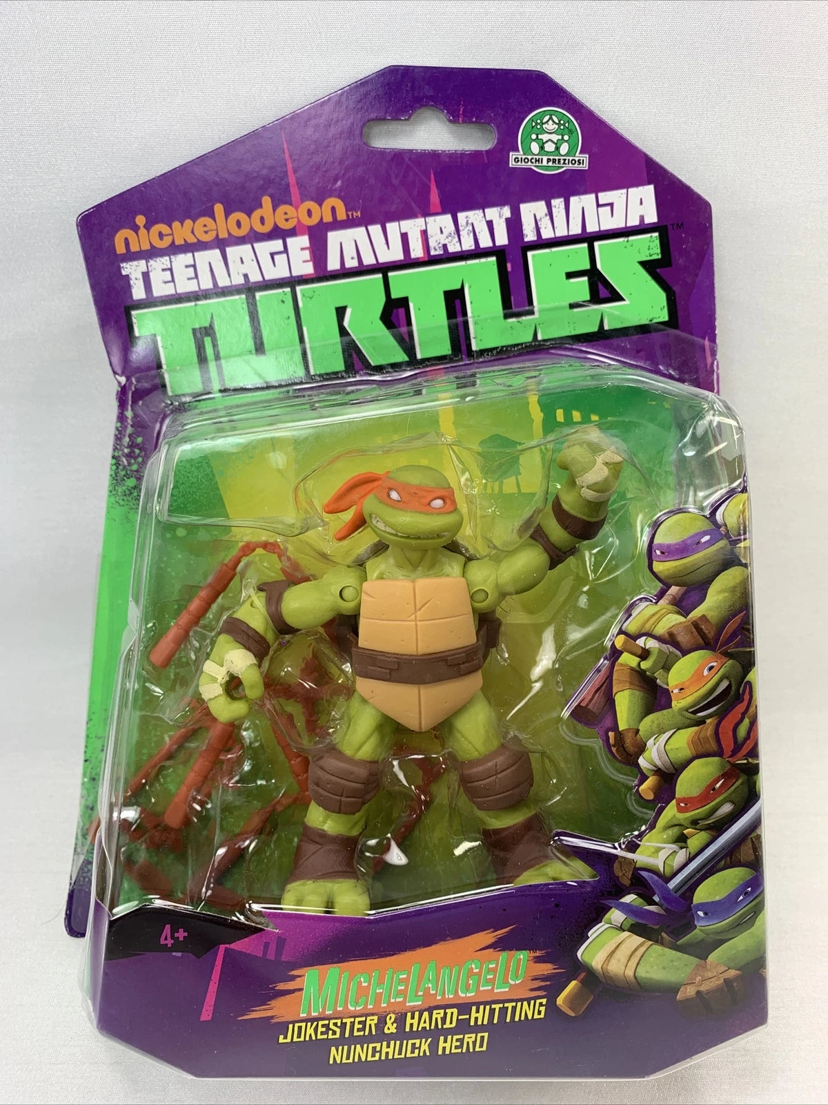 2013 Playmates Teenage Mutant Ninja Turtles Michelangelo - Action Figure