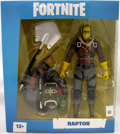 2018 Fortnite Raptor 18 cm / 7" Action Figure