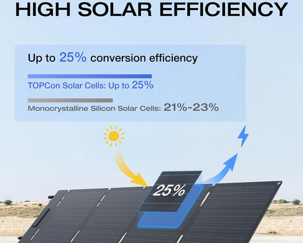 EcoFlow 60w Portable Solar Panel - New