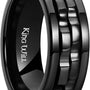 King Will Stainless Steel Spinner Ring - New