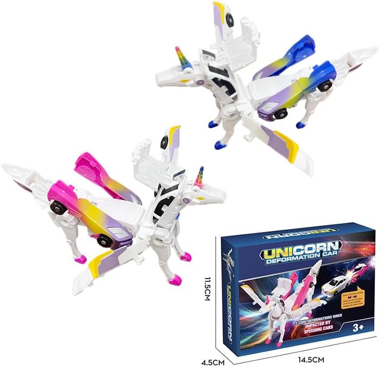 Collision Transforming Racing Car Set (New)
