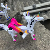 Collision Transforming Racing Car Set (New)