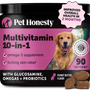 Pet Honesty Multivitamin for Dogs 10-in-1 (Peanut Butter Flavour)
