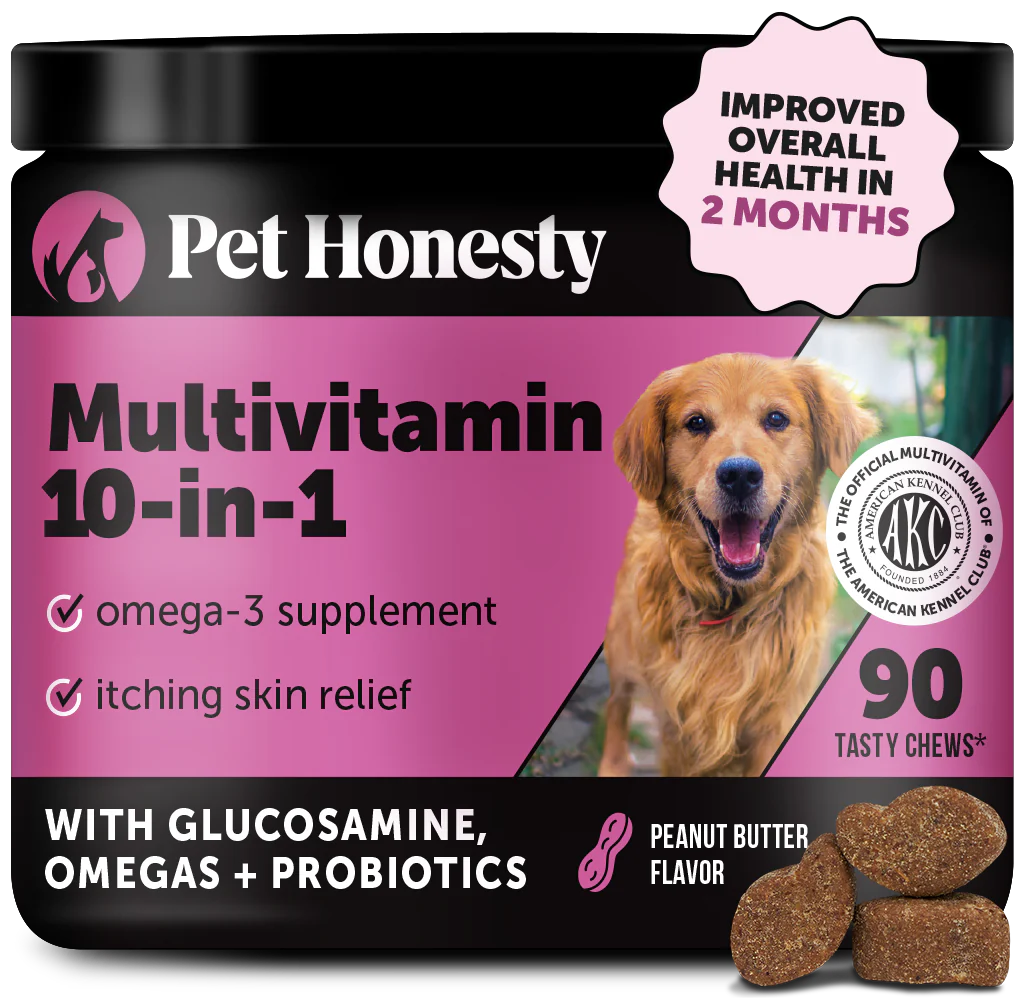 Pet Honesty Multivitamin for Dogs 10-in-1 (Peanut Butter Flavour)