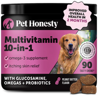 Pet Honesty Multivitamin for Dogs 10-in-1 (Peanut Butter Flavour)