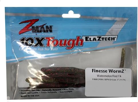 Z-Man Finesse Wormz 7" Pack of 8 (NEW)