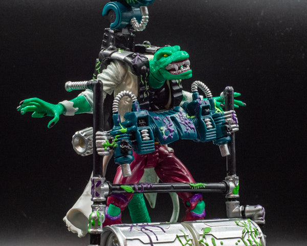 1997 ToyBiz Spider-man WebForce Spider-Smash Lizard - Action Figure