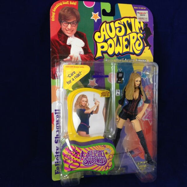1999 McFarlane Toys Austin Powers Series 1 Felicity Shagwell Talking - Action Figure